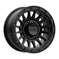 KMC KM542 Impact Satin Black 17x8.5 Wheel with 8x170 Bolt Pattern and 125.10mm Center Bore