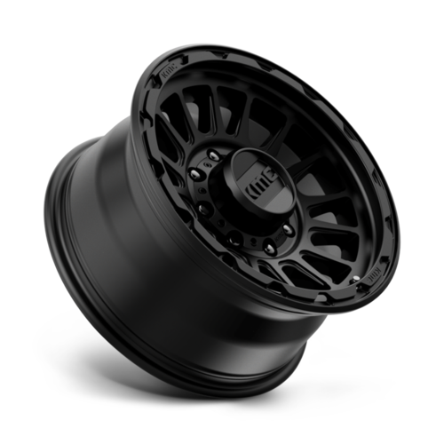 KMC KM542 Impact 17x8.5 Satin Black Off-Road Wheel with 8x180 Bolt Pattern