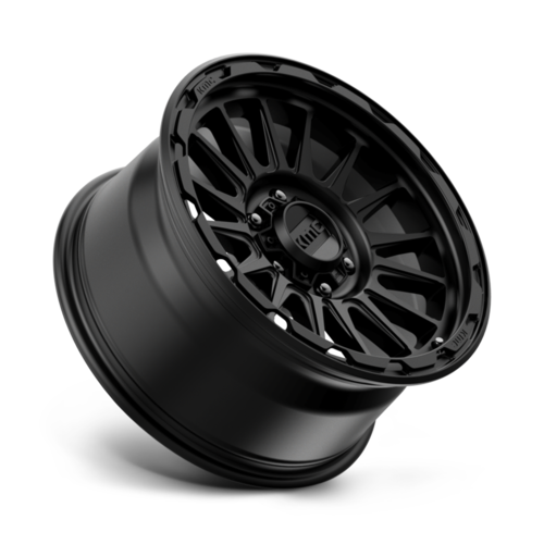 KMC KM542 Impact Satin Black 18x9 6x114.3 Wheel with 18mm Offset and 66.06mm Center Bore