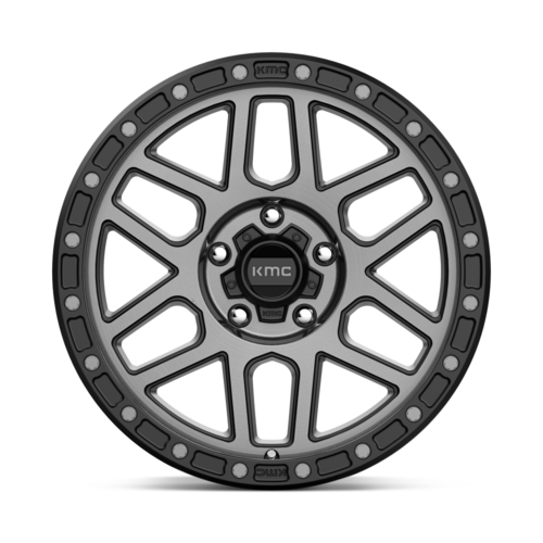 KMC KM544 Mesa 17x9 Satin Black with Gray Tint Wheel - 5x127 Bolt Pattern, -12 Offset