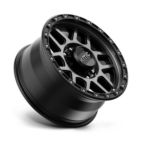 KMC KM544 Mesa 18x9 Satin Black with Gray Tint Wheel with 8x165.1 Bolt Pattern