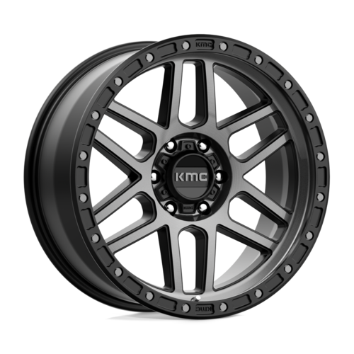 KMC KM544 Mesa 17x8.5 Satin Black with Gray Tint Wheel – 6x139.7 Bolt Pattern, 0 Offset
