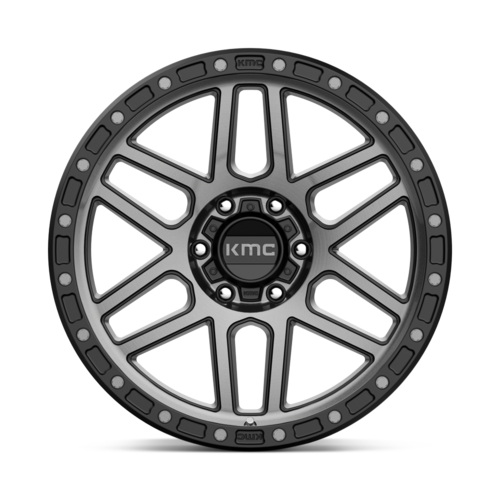 KMC KM544 MESA 17x8.5 Satin Black with Gray Tint Off-Road Wheel for 6x135 Bolt Pattern