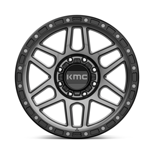 KMC KM544 Mesa 20x9 Satin Black with Gray Tint Wheel for 8x170 Bolt Pattern