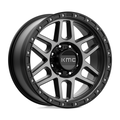 KMC KM544 Mesa 20x9 Satin Black with Gray Tint Wheel with 8x170 Bolt Pattern and 125.10mm Center Bore