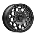 KMC KM545 Trek 17x8 Satin Black with Gray Tint Wheel with 5x4.25 Bolt Pattern and 72.56mm Center Bore