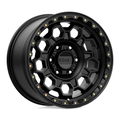 KMC KM545 Trek 17x9 Satin Black Off-Road Wheel with 6x135 Bolt Pattern and 87.10mm Center Bore