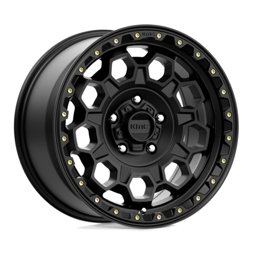 KMC KM545 Trek Satin Black 17x9 Wheel with 5x150 Bolt Pattern and 18mm Offset