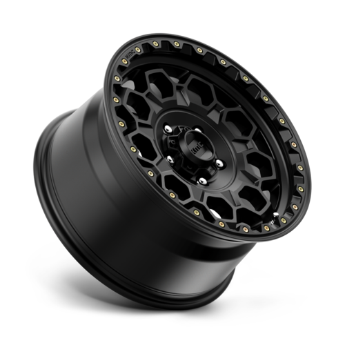 KMC KM545 Trek 17x9 Satin Black Wheel with 5x127 Bolt Pattern and 71.5mm Center Bore