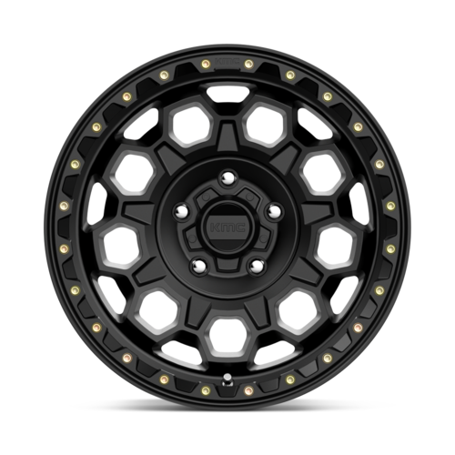 KMC KM545 Trek Satin Black 17x9 Wheel with 5x150 Bolt Pattern and 18mm Offset