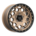 KMC KM545 Trek 17x9 Matte Bronze with Black Lip Wheel - 5x127 Bolt Pattern, 71.50 Center Bore, 18mm Offset