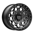 KMC KM545 TREK 17x9 Satin Black with Gray Tint Wheel – 6x114.3 Bolt Pattern, 66.06 Center Bore, 18mm Offset