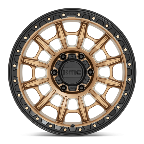 KMC KM547 Carnage 17x9 Matte Bronze with Black Lip Off-Road Wheel