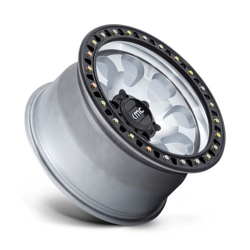 KMC KM550 RIOT SBL 18x9 Satin Black Lip Machined Wheel with 5x127 Bolt Pattern and +18 Offset