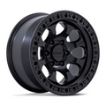 KMC KM550 RIOT SBL 18x9 Satin Black Wheel with 6x120 Bolt Pattern and +18 Offset