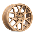 KMC KM708 Bully 17x8 Matte Bronze Wheel with 5x114.3 Bolt Pattern and 38mm Offset