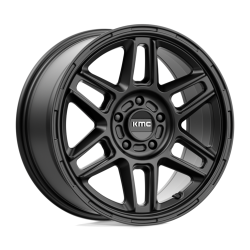 KMC KM716 Nomad 17x8 Satin Black Wheel with 5x114.3 Bolt Pattern and 38mm Offset