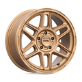 KMC KM716 Nomad 17x8 Matte Bronze Wheel with 5x114.3 Bolt Pattern and 38mm Offset