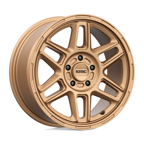 KMC KM716 Nomad 17x8 Matte Bronze Wheel with 5x114.3 Bolt Pattern and 38mm Offset