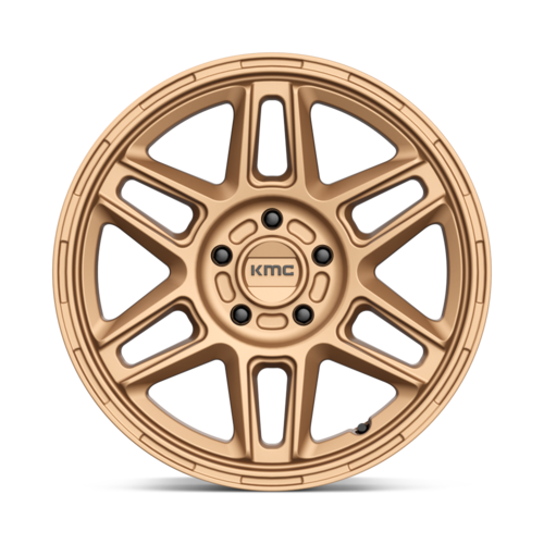 KMC KM716 Nomad 17x8 Matte Bronze Wheel with 5x110 Bolt Pattern and 38mm Offset