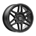 KMC KM716 Nomad 18x8 Satin Black Alloy Wheel with 5x110 Bolt Pattern and 38mm Offset
