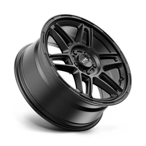 KMC KM716 Nomad 18x8 Satin Black Alloy Wheel with 5x108 Bolt Pattern and 38mm Offset