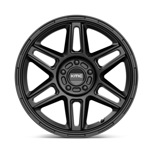 KMC KM716 Nomad 18x8 Satin Black Alloy Wheel with 5x110 Bolt Pattern and 38mm Offset