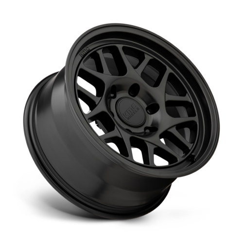 KMC KM717 Bully OL 17x8.5 Satin Black Wheel with 6x139.7 Bolt Pattern and 18mm Offset