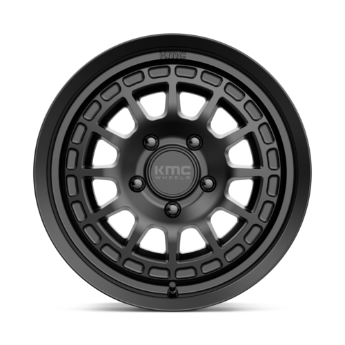 KMC KM719 Canyon 17x8 Satin Black Wheel with 5x114.3 Bolt Pattern and 72.56mm Center Bore