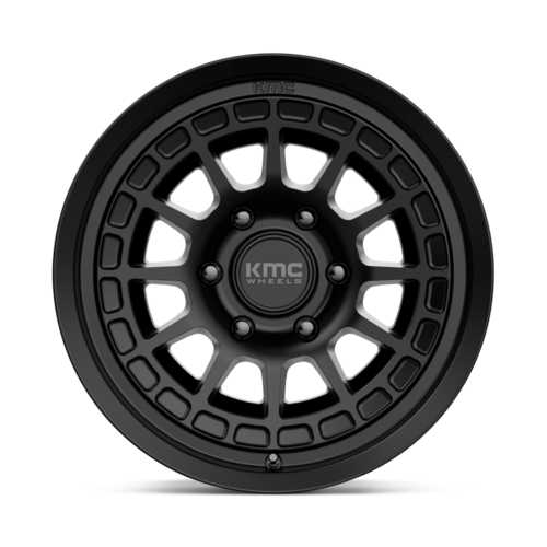 KMC KM719 Canyon 17x8.5 Satin Black Wheel with 6x139.7 Bolt Pattern