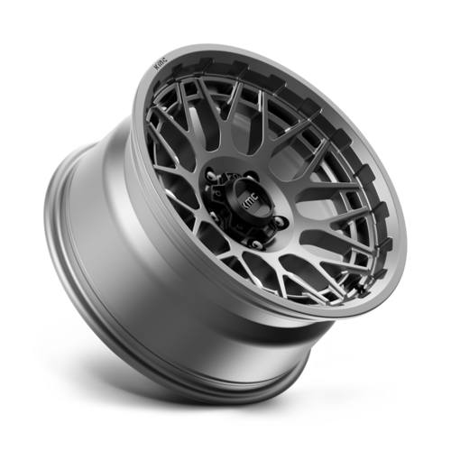 KMC KM722 Technic 18x9 Inch Anthracite Alloy Wheel with 6x139.7 Bolt Pattern and 0 Offset