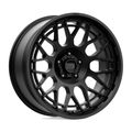 KMC KM722 Technic 20x9 Satin Black Wheel with 5x127 Bolt Pattern and 71.50mm Center Bore