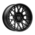 KMC KM722 Technic Satin Black 20x9 Inch Wheel with 6x139.7 Bolt Pattern