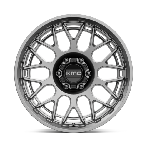 KMC KM722 Technic 20x9 Inch Anthracite Alloy Wheel with 6x139.7 Bolt Pattern and 18mm Offset