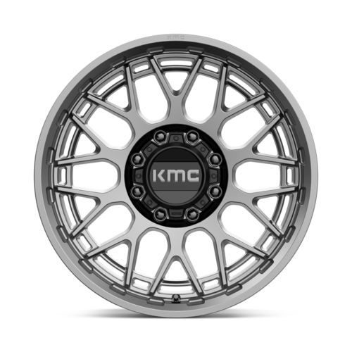 KMC KM722 Technic 20x9 Inch Alloy Wheel in Anthracite Finish with 8x180 Bolt Pattern