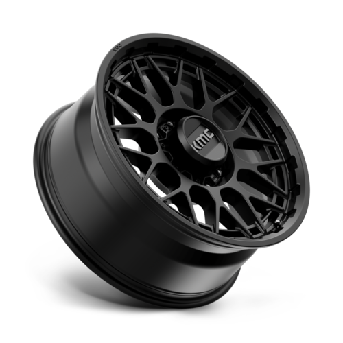 KMC KM722 Technic 20x9 Satin Black Wheel with 8x165.1 Bolt Pattern and 18mm Offset