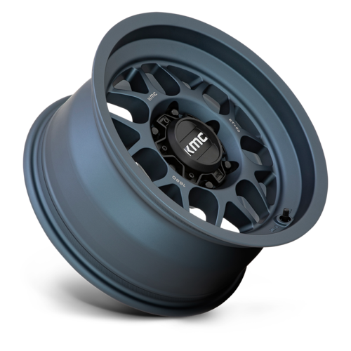 KMC KM725 TERRA 16x8 Inch Alloy Wheel with Metallic Blue Finish and 6x139.7 Bolt Pattern