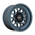 KMC KM725 TERRA 17x9 Metal Blue Off-Road Wheel with 5x127 Bolt Pattern and -38 Offset