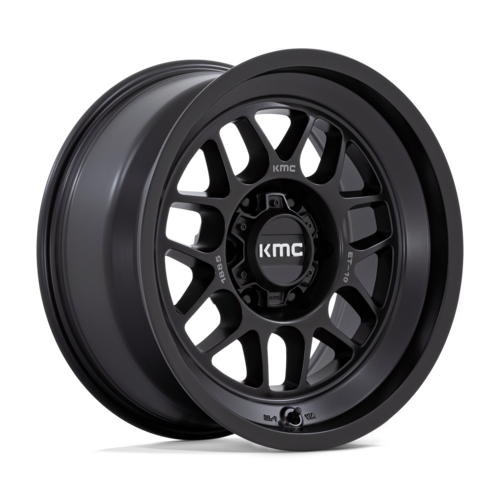 KMC KM725 TERRA 18x8.5 Satin Black Off-Road Wheel with 5x127 Bolt Pattern and -10 Offset