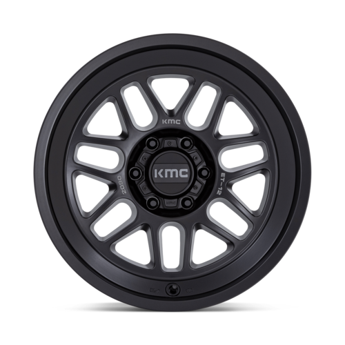 KMC KM725 TERRA 20x9 Satin Black Wheel for 6x139.7 Bolt Pattern with +0 Offset
