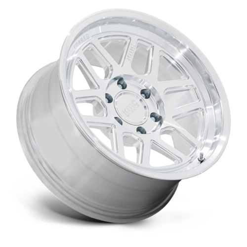 KMC Mesa Forged Monoblock 18x9 Wheel with Raw Machined Finish, 6x139.7 Bolt Pattern, +0 Offset