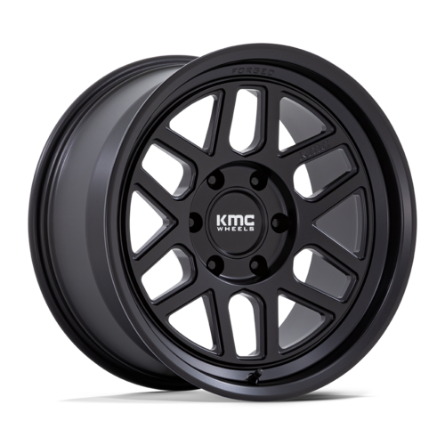 KMC MESA Forged Monoblock 18x9 Satin Black Wheel with 6x135 Bolt Pattern and +18 Offset