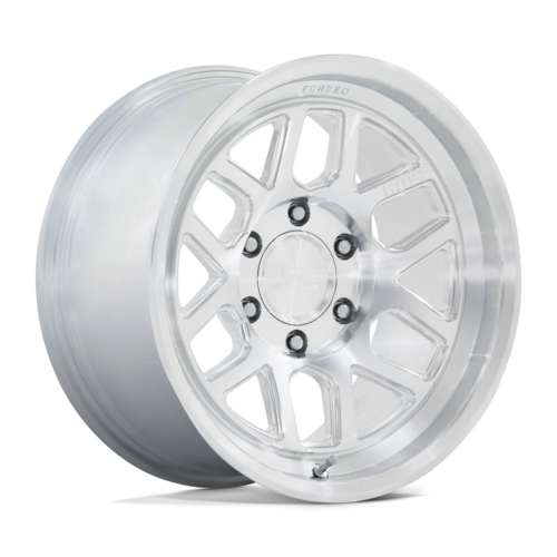 KMC KM446 Mesa Forged Monoblock 17x8.5 Wheel with 6x135 Bolt Pattern and Raw Machined Finish