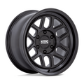 KMC MESA Forged Monoblock 17x8.5 Satin Black Wheel for 6x135 Bolt Pattern