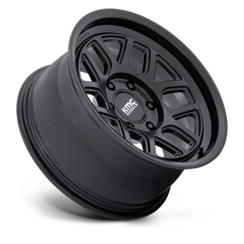 KMC MESA Forged Monoblock 17x8.5 Satin Black Wheel for 6x135 Bolt Pattern