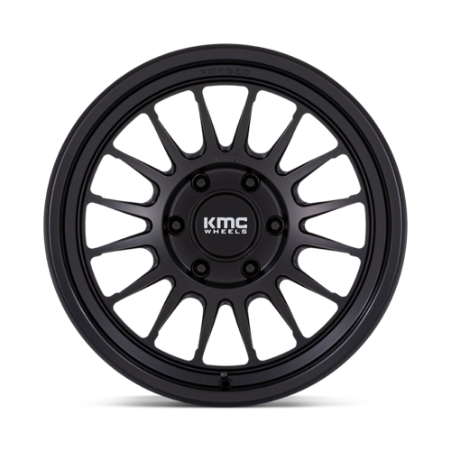 KMC Impact Forged Monoblock 18x9 Satin Black Wheel with 6x135 Bolt Pattern and +18 Offset