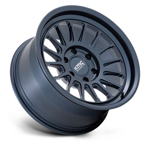 KMC Impact Forged Monoblock 18x9 Metallic Blue Wheel with -12 Offset, 6x139.7 Bolt Pattern, and 106.10 Center Bore