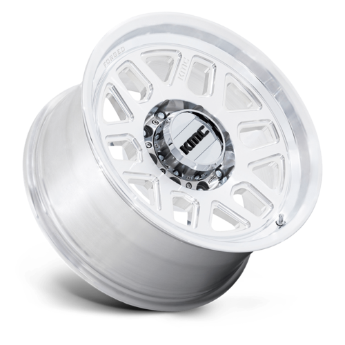 KMC Mesa Forged Monoblock 18x9 Wheel with 8x180 Bolt Pattern and Raw Machined Finish