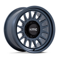 KMC Impact Forged Monoblock 18x9 Metallic Blue Wheel with 8x170 Bolt Pattern and +18 Offset