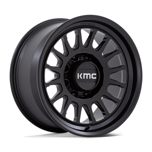 KMC Impact Forged Monoblock 18x9 Satin Black Wheel with 8x170 Bolt Pattern and -12 Offset